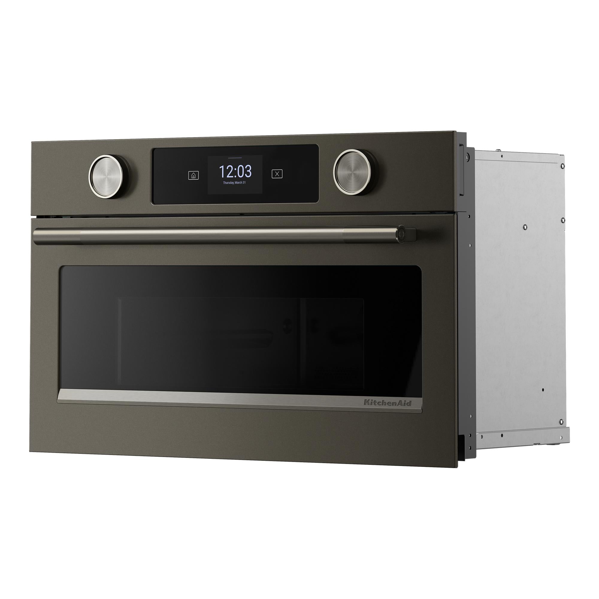 KitchenAid Black Ore 30 in. Built-In Convection Microwave (1.4 Cu. Ft.) - KMBS730SBE