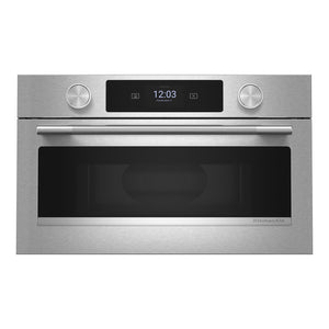 KitchenAid PrintShield Stainless 30 in. Built-In Convection Microwave (1.4 Cu. Ft.) - KMBS730SPS