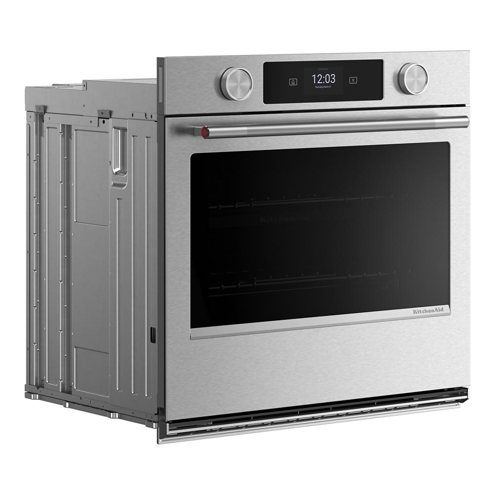KitchenAid PrintShield Stainless 27" Wall Oven (4.3 cu ft) - KOES727SPS