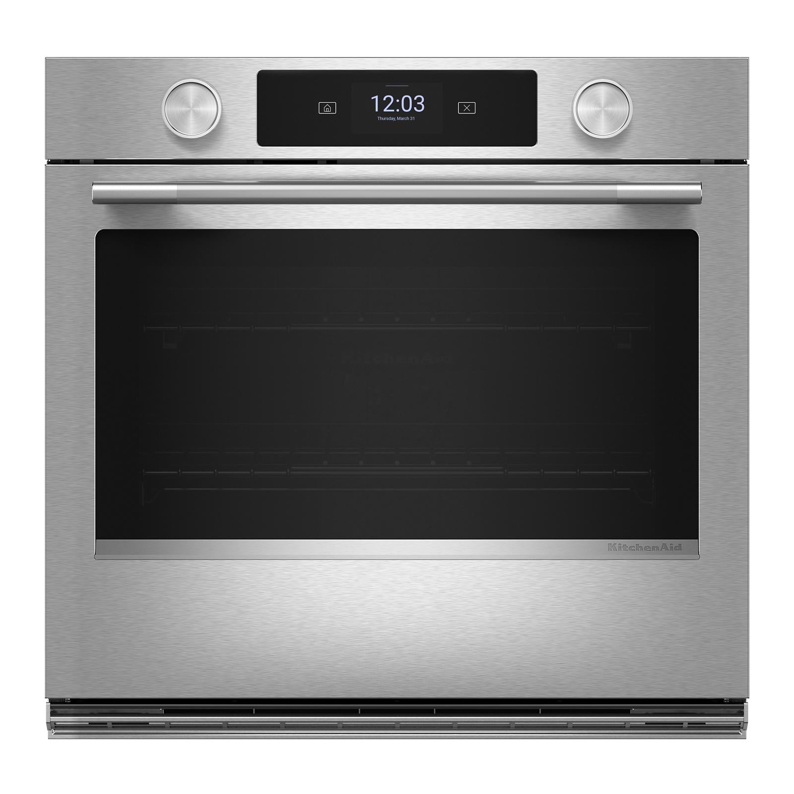 KitchenAid PrintShield Stainless 27" Wall Oven (4.3 cu ft) - KOES727SPS