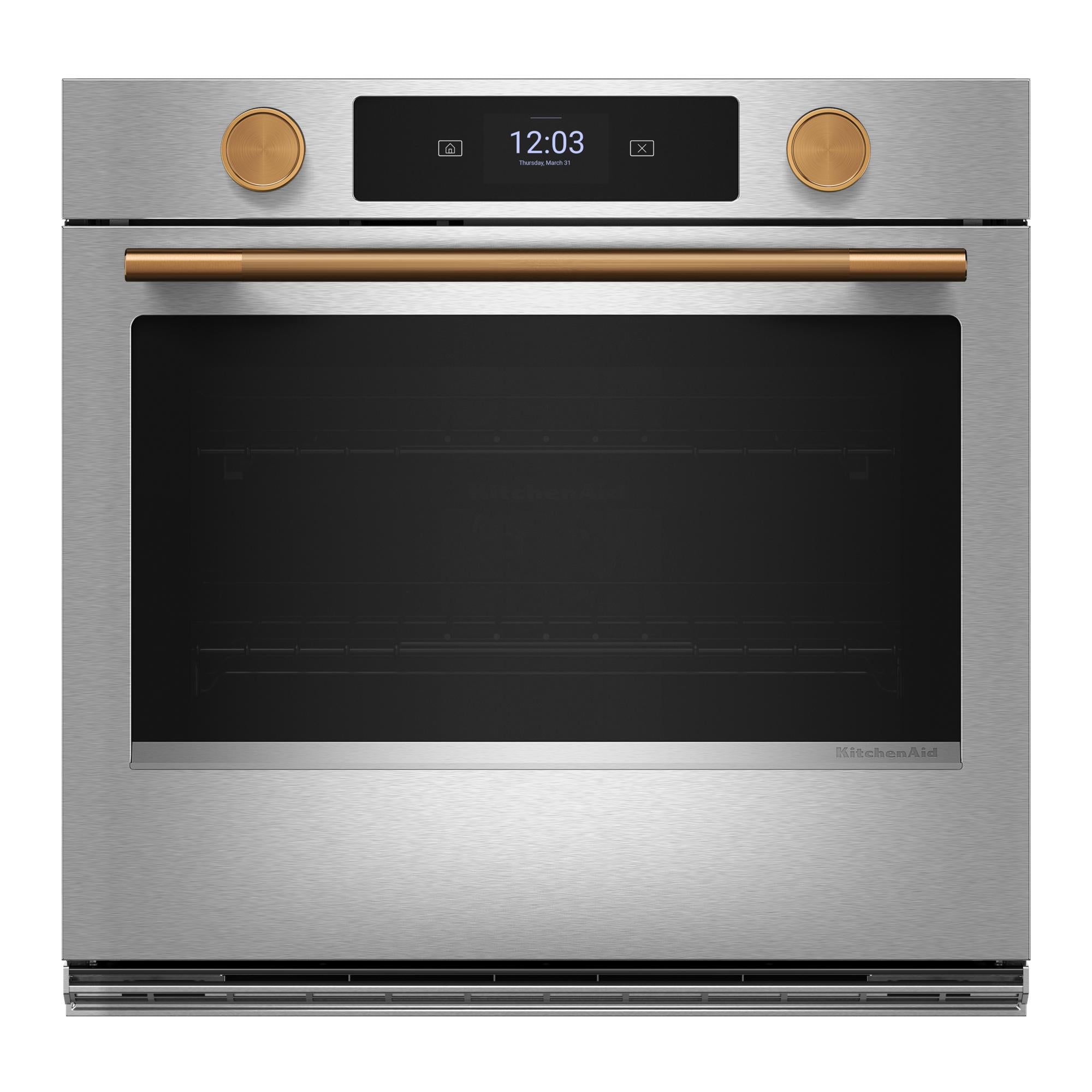 KitchenAid PrintShield Stainless 30" Wall Oven (5.0 cu ft) - KOES730SPS