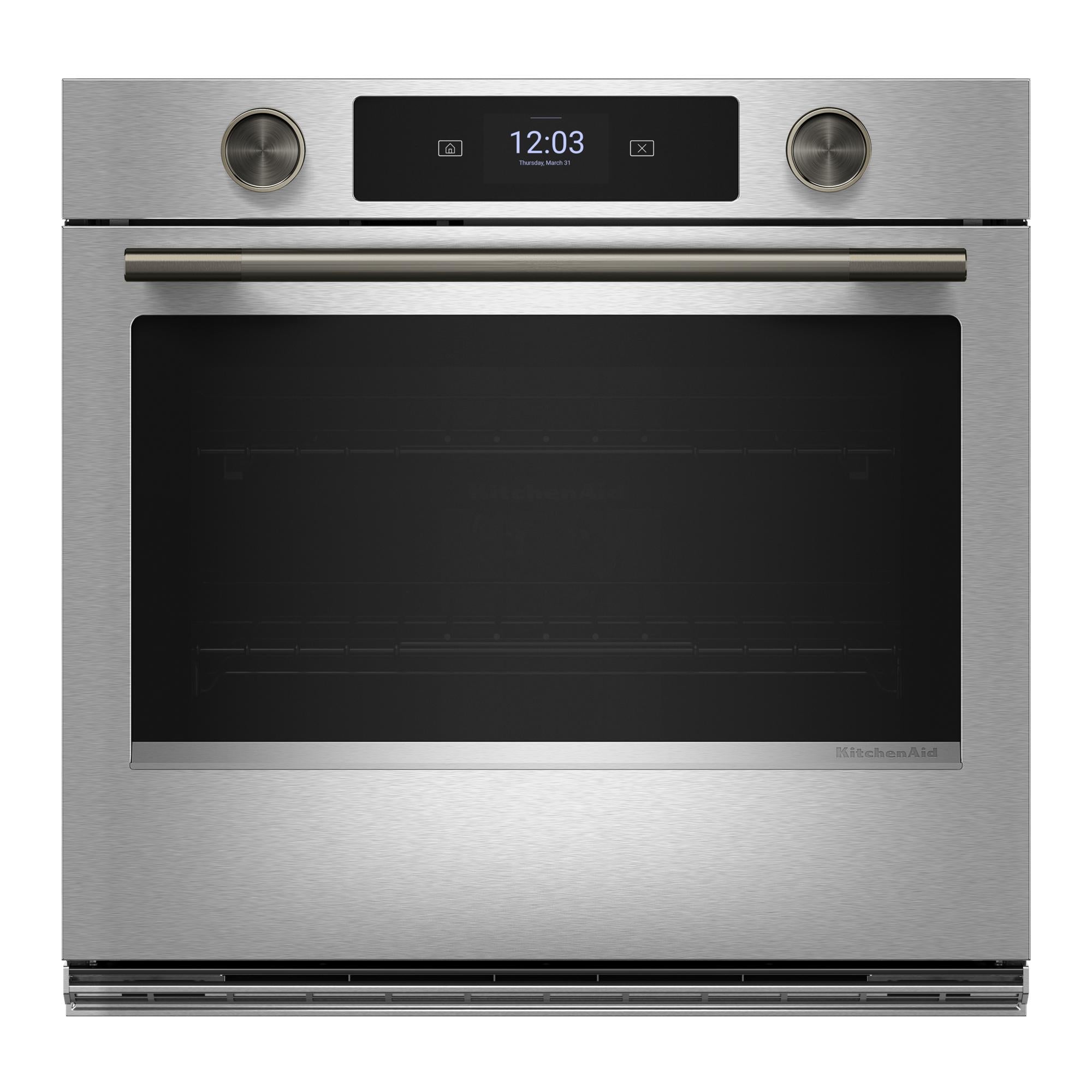 KitchenAid PrintShield Stainless 30" Wall Oven (5.0 cu ft) - KOES730SPS