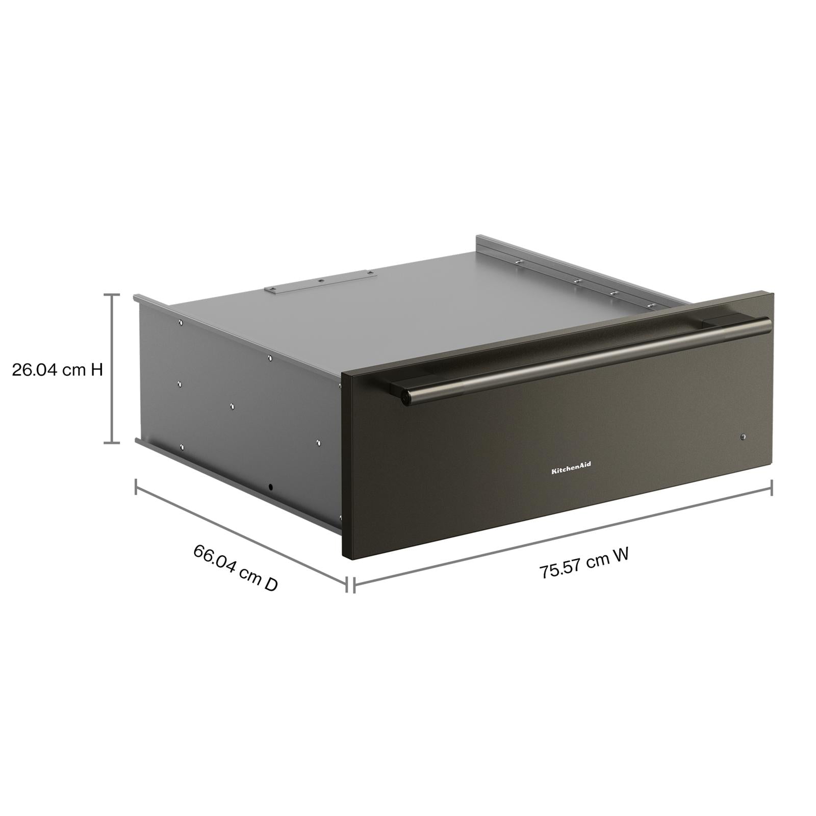 KitchenAid Black Ore 30 in. Slow Cook Warming Drawer (1.5 Cu. Ft.) - KWES730SBE