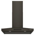 KitchenAid® Black Ore 36" 400 CFM Wall-Mount Canopy Hood - KVWC736SBE