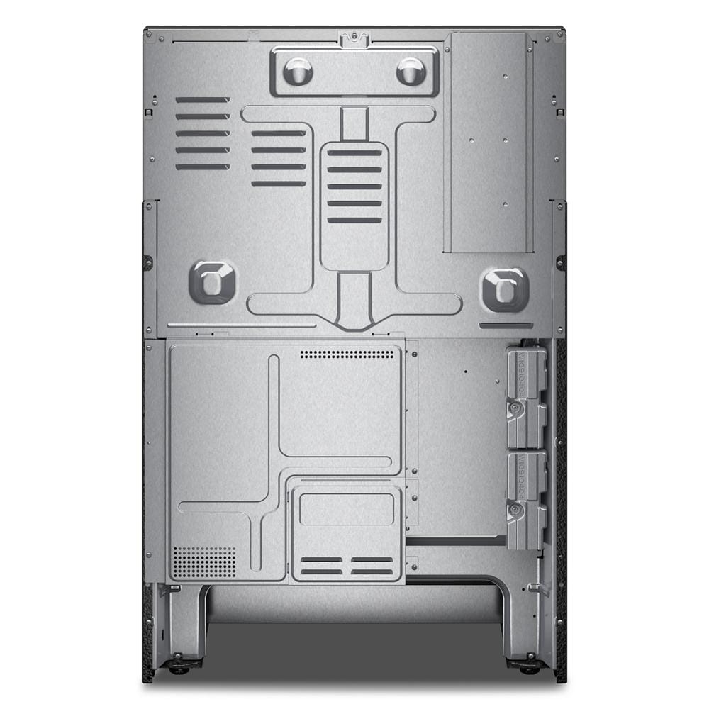 KitchenAid PrintShield™ Stainless Finish Freestanding Smart Electric Convection Range (5.3 Cu. Ft.) - YKFES330TPS