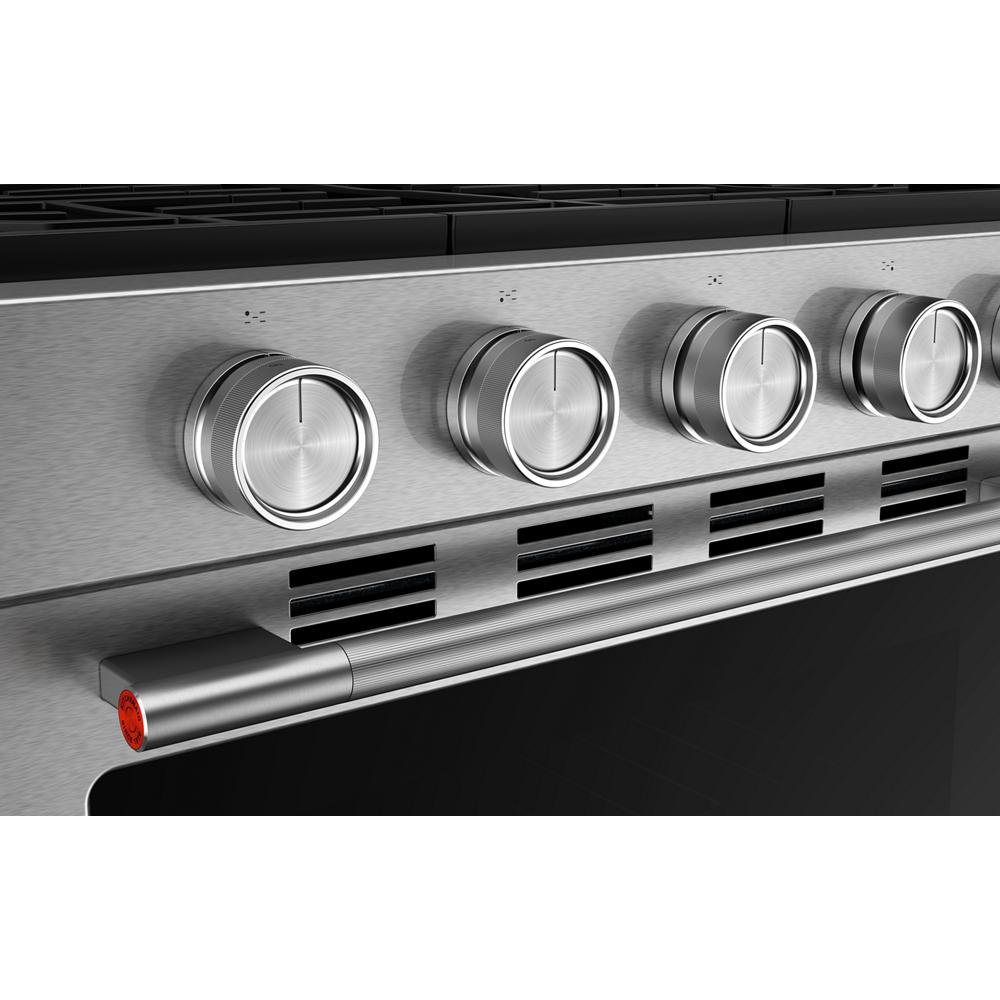 KitchenAid PrintShield™ Stainless Finish Freestanding Smart Gas Convection Range (5.0 Cu. Ft.) - KFGS330TPS
