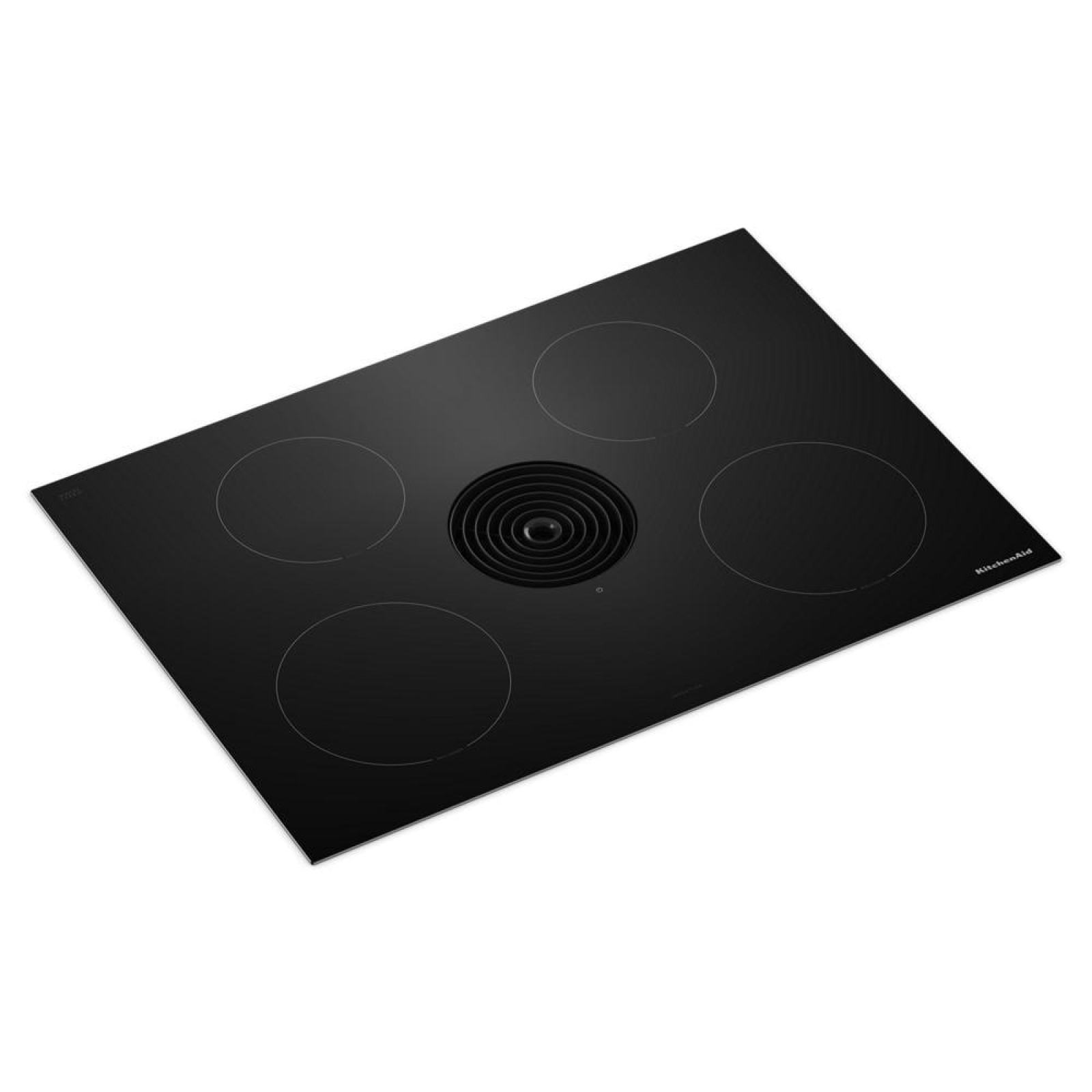 KitchenAid Black 30" Induction Downdraft Cooktop - KCID930SBL