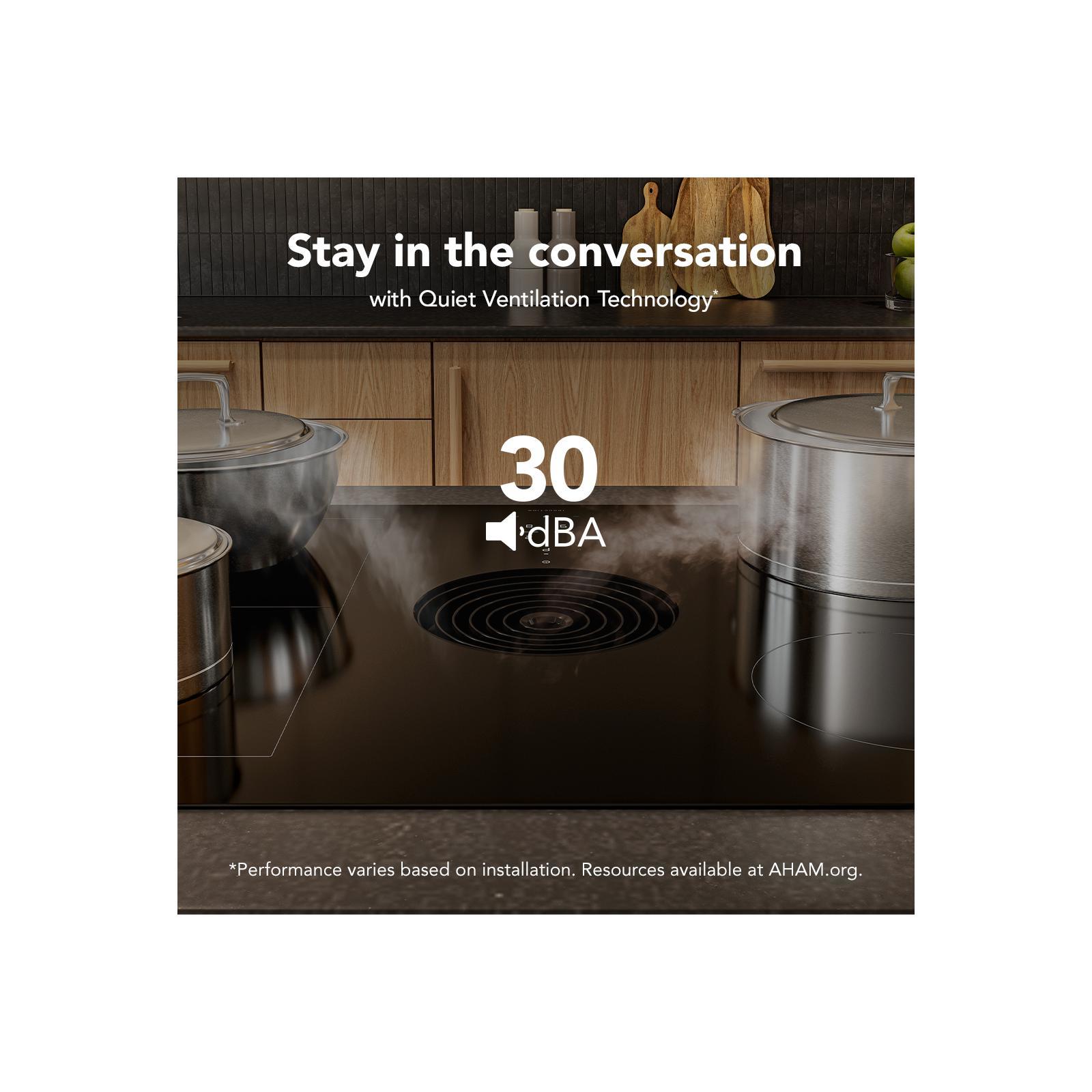 KitchenAid Black 30" Induction Downdraft Cooktop - KCID930SBL--