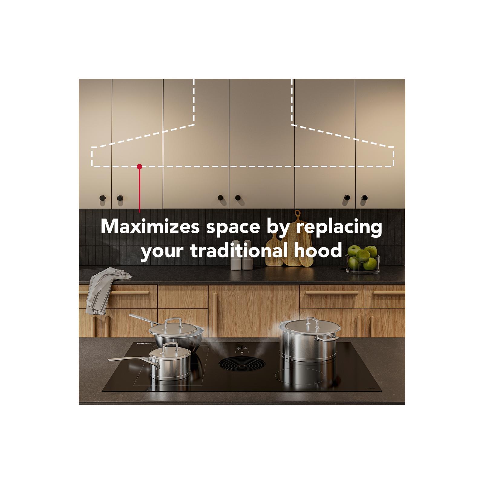 KitchenAid Black 30" Induction Downdraft Cooktop - KCID930SBL--