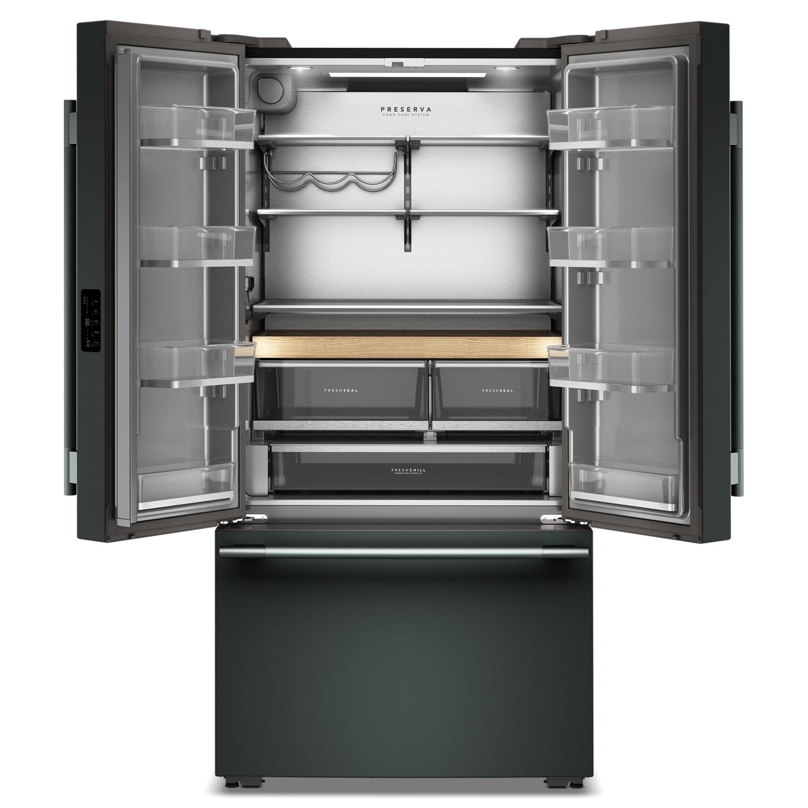 KitchenAid 36" 24.8 Cu. Ft. Juniper Counter-Depth French Door Refrigerator with Internal Water Dispenser – KRFC336SJP