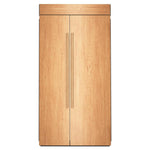 KitchenAid 42" 26.0 Cu. Ft. Panel-Ready Built-In Side-by-Side Refrigerator with Platinum Interior – KBSN742TPA