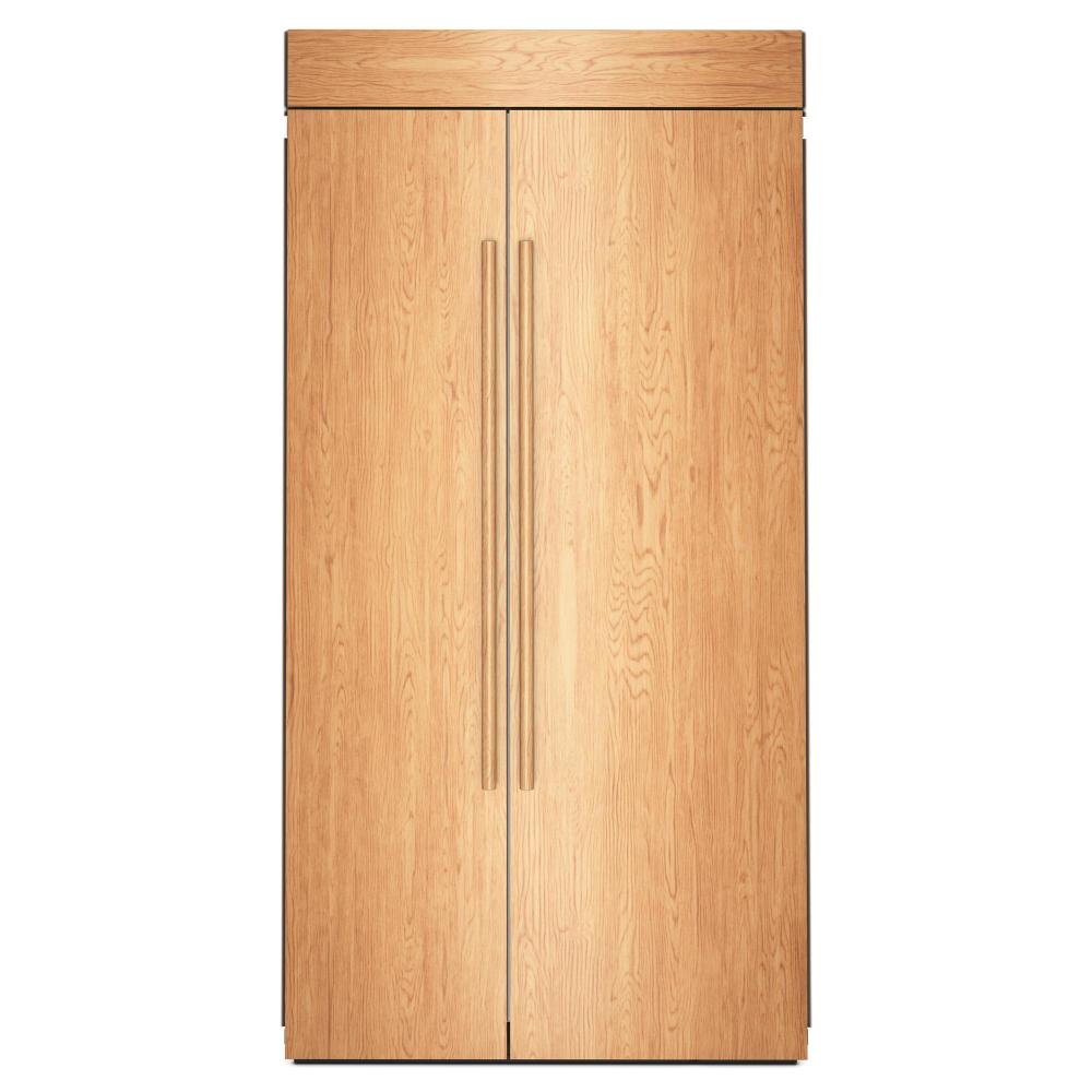 KitchenAid 42" 26.0 Cu. Ft. Panel-Ready Built-In Side-by-Side Refrigerator with Platinum Interior – KBSN742TPA