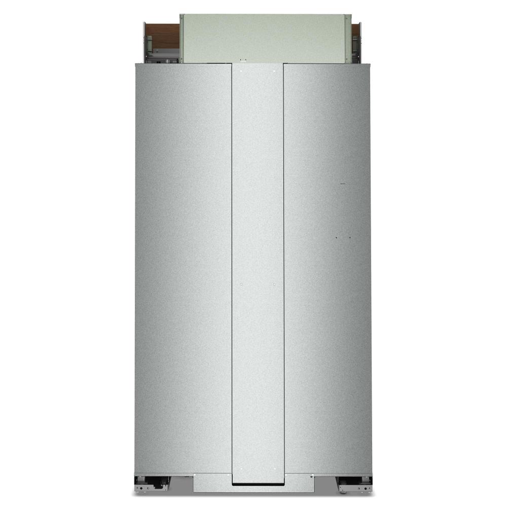 KitchenAid 42" 26.0 Cu. Ft. Panel-Ready Built-In Side-by-Side Refrigerator with Platinum Interior – KBSN742TPA
