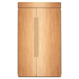 KitchenAid 48" 30.0 Cu. Ft. Panel-Ready Built-In Side-by-Side Refrigerator with Platinum Interior – KBSN748TPA