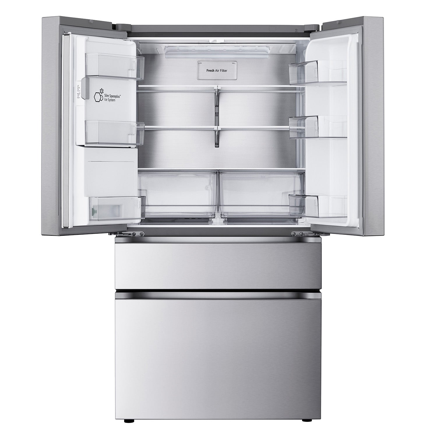 LG 36" 29 Cu. Ft. PrintProof Stainless Steel 4-Door French Door Refrigerator - LF29S8330S