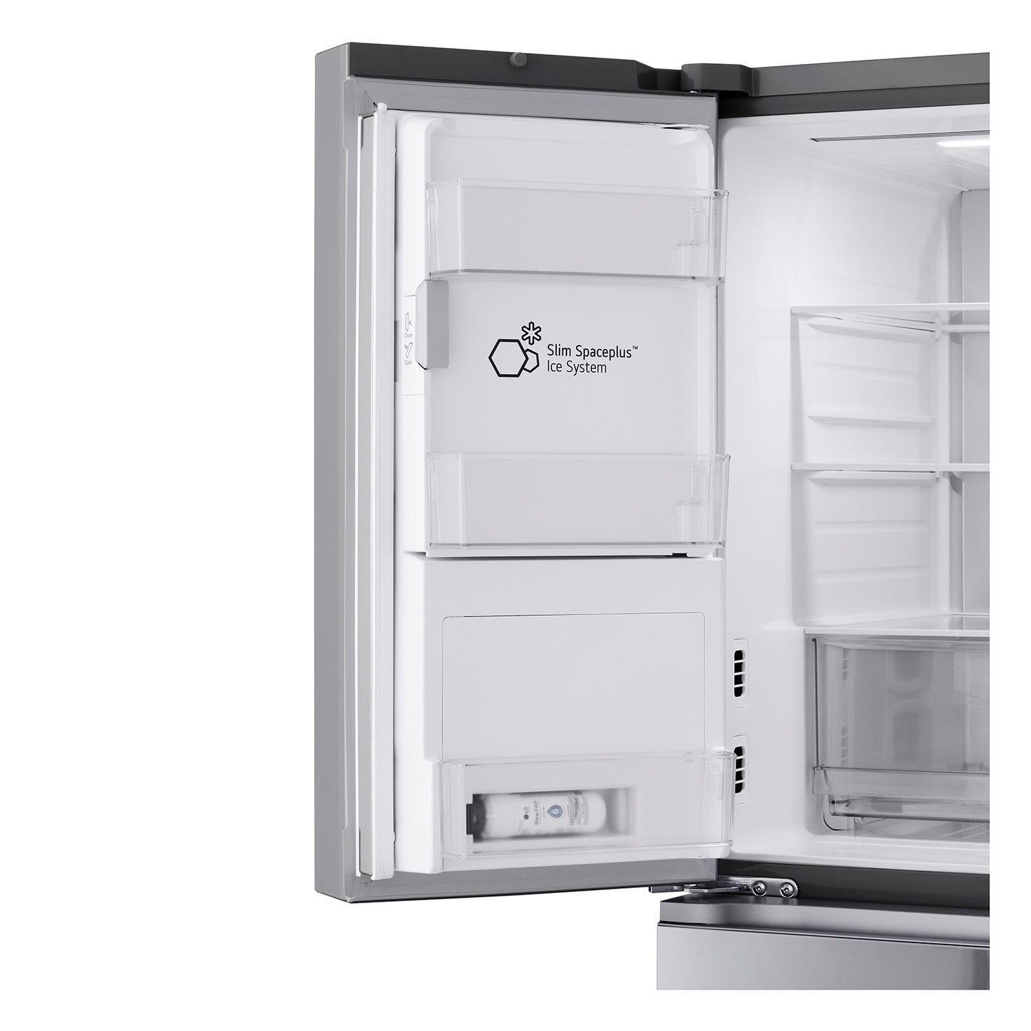 LG 36" 29 Cu. Ft. PrintProof Stainless Steel 4-Door French Door Refrigerator - LF29S8330S