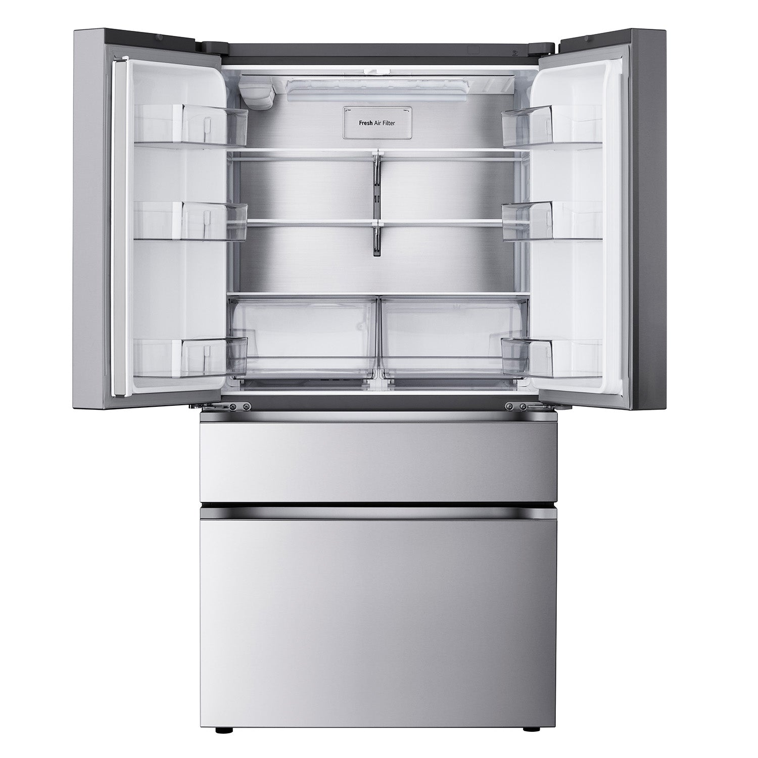 LG 36" 30 Cu. Ft. Smudge Resistant Stainless Steel 4-Door French Door Refrigerator - LF30S8210S