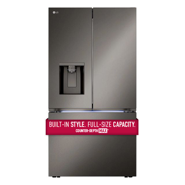 LG 26 cu. ft. Smart CounterDepth MAX™ Black Stainless Steel French