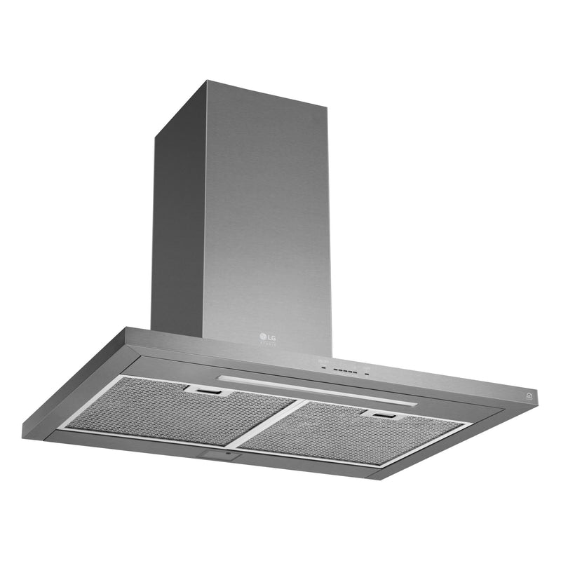 LG Stainless Steel 36" 600 CFM Wall Mount Range Hood LSHD3680ST Leon's