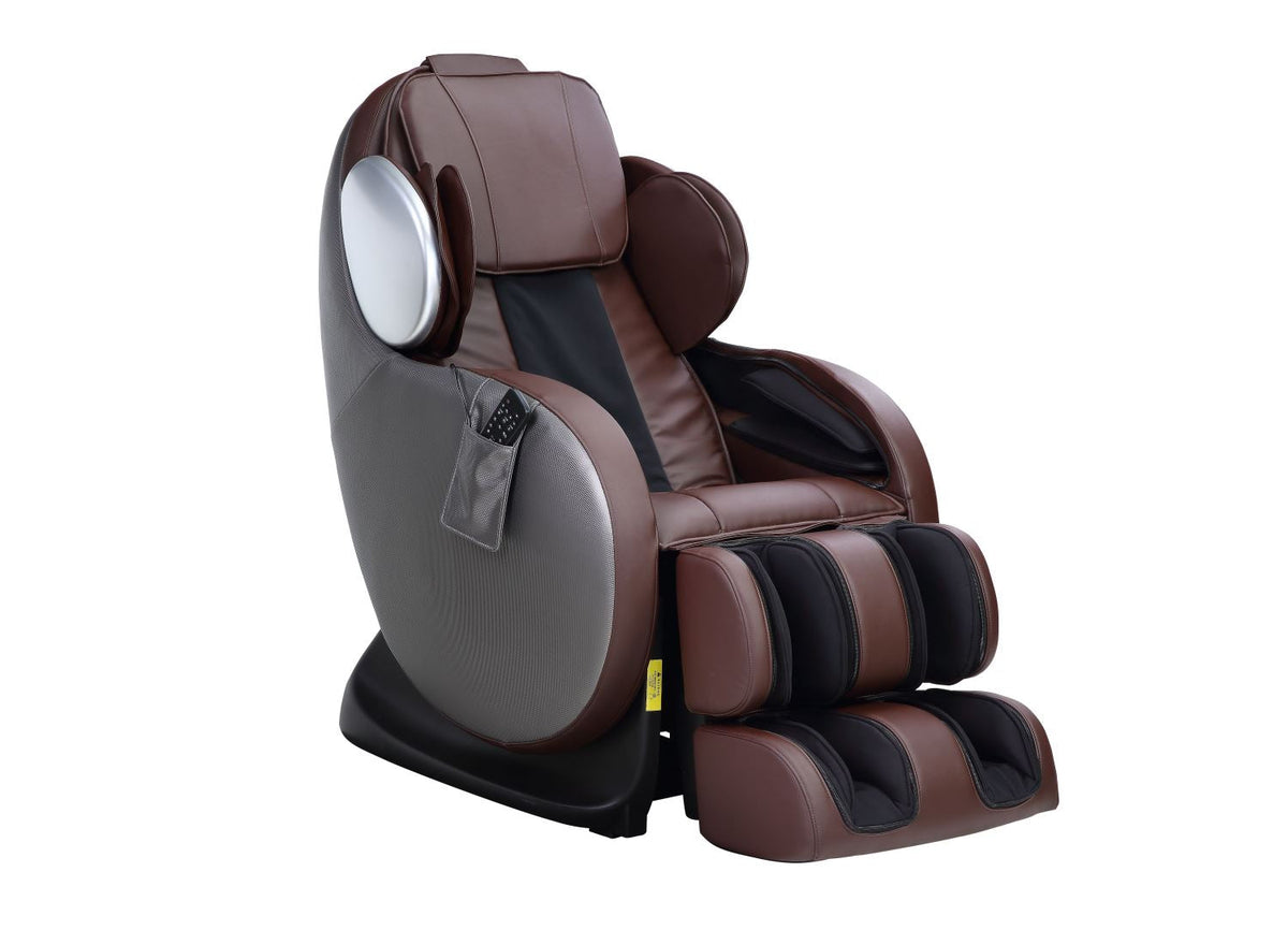 Skridtet Therapeutic Multiple Function Whole Body Reclining Massage Chair - Chocolate Brown