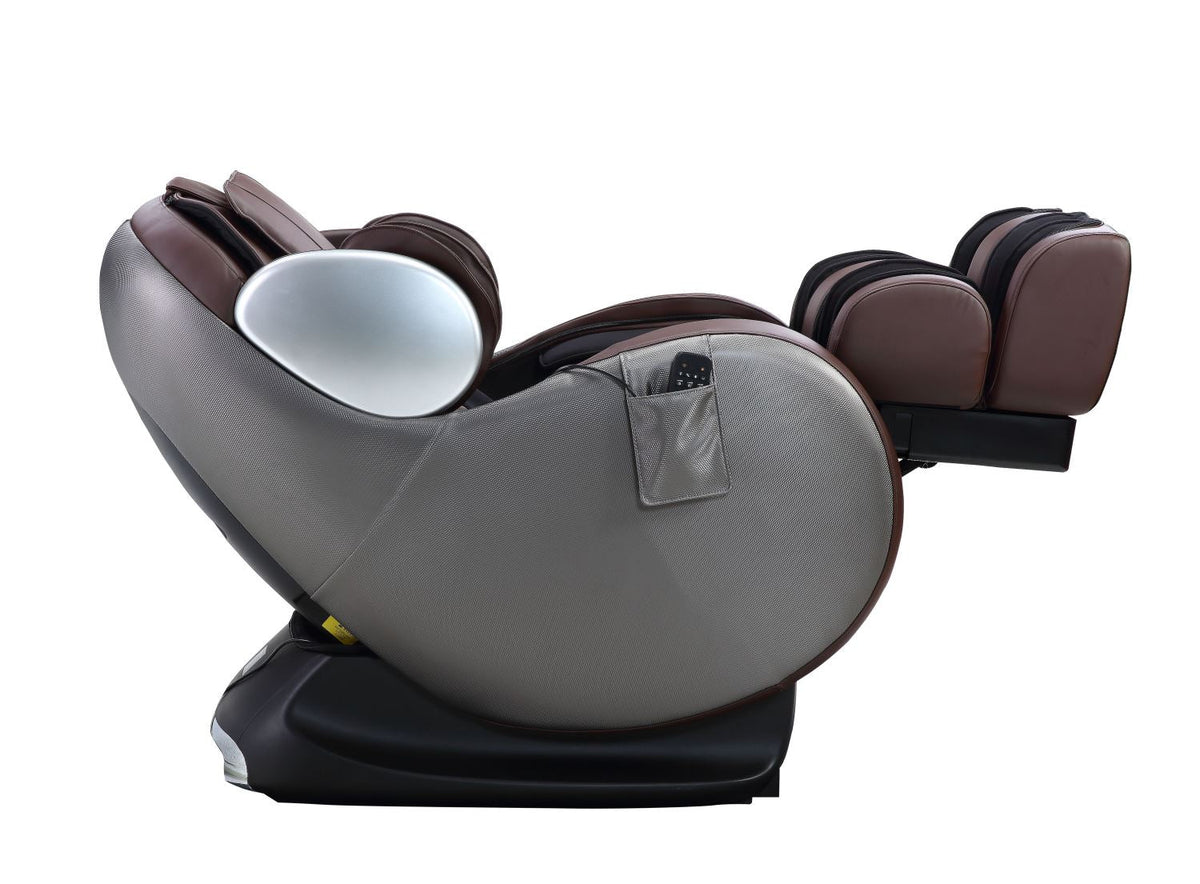 Skridtet Therapeutic Multiple Function Whole Body Reclining Massage Chair - Chocolate Brown