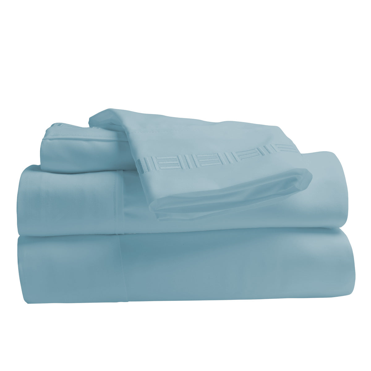 Nilus Twin Sheet Set - Light Blue