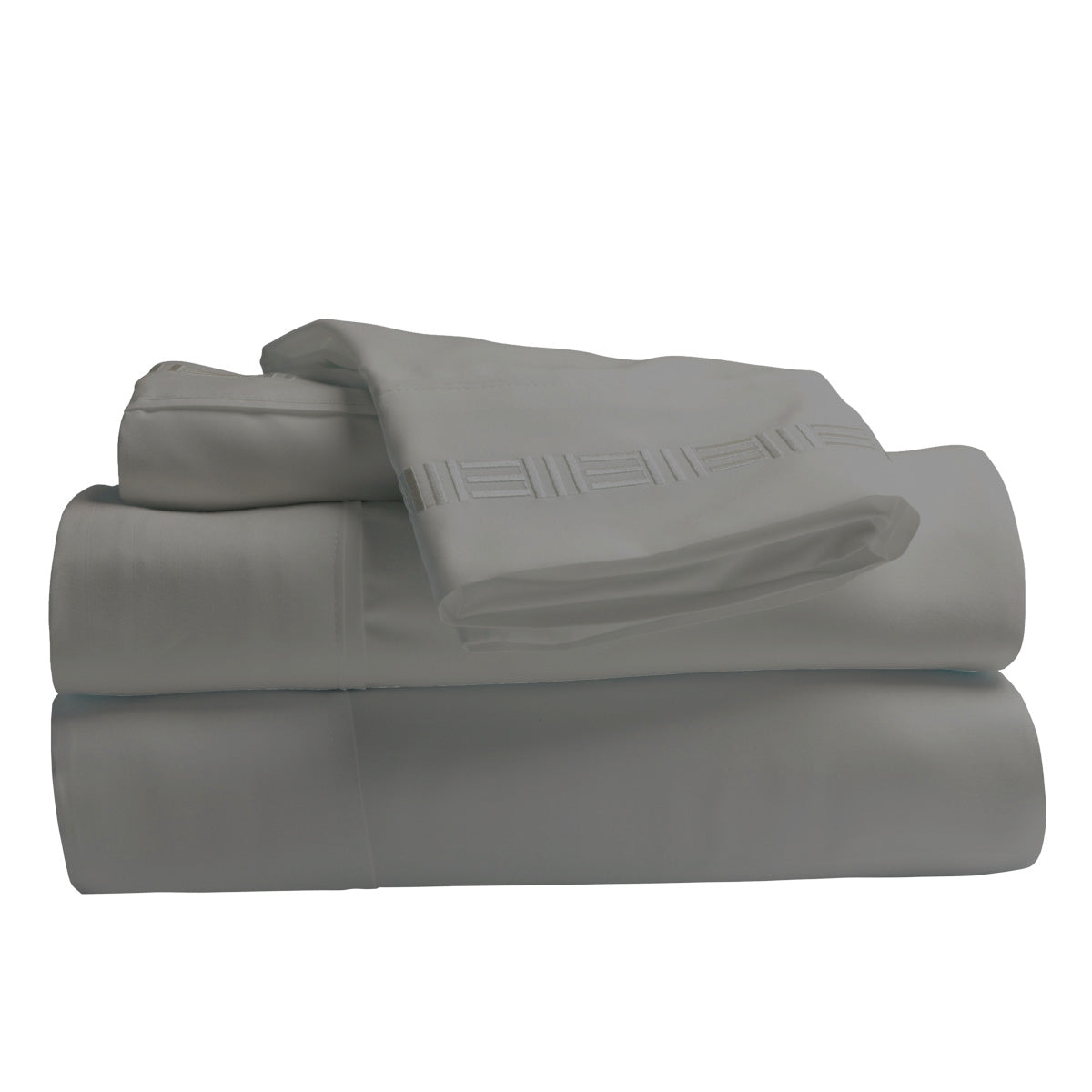 Nilus King Sheet Set - Light Grey