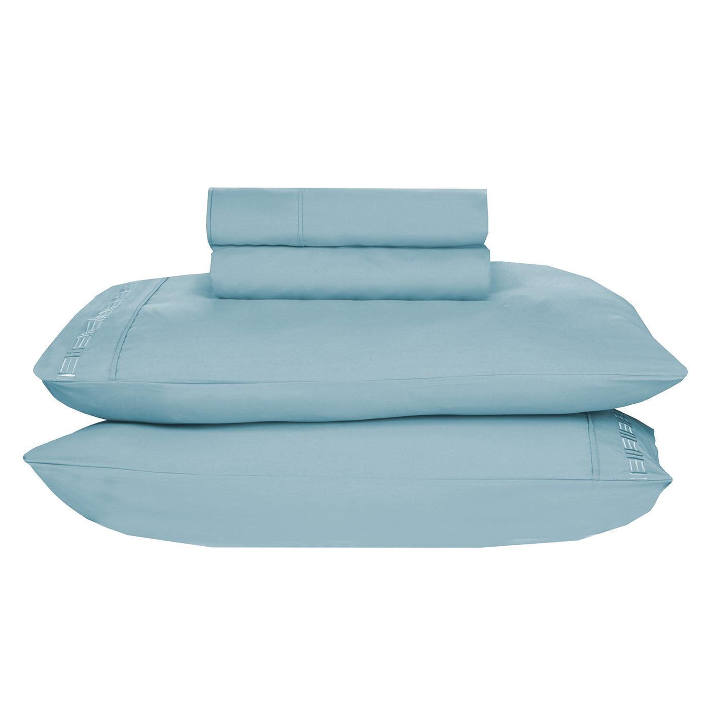 Nilus Twin Sheet Set - Light Blue