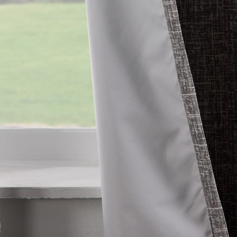 Dahab Blackout Drapery Panel (84 x 54) - Charcoal