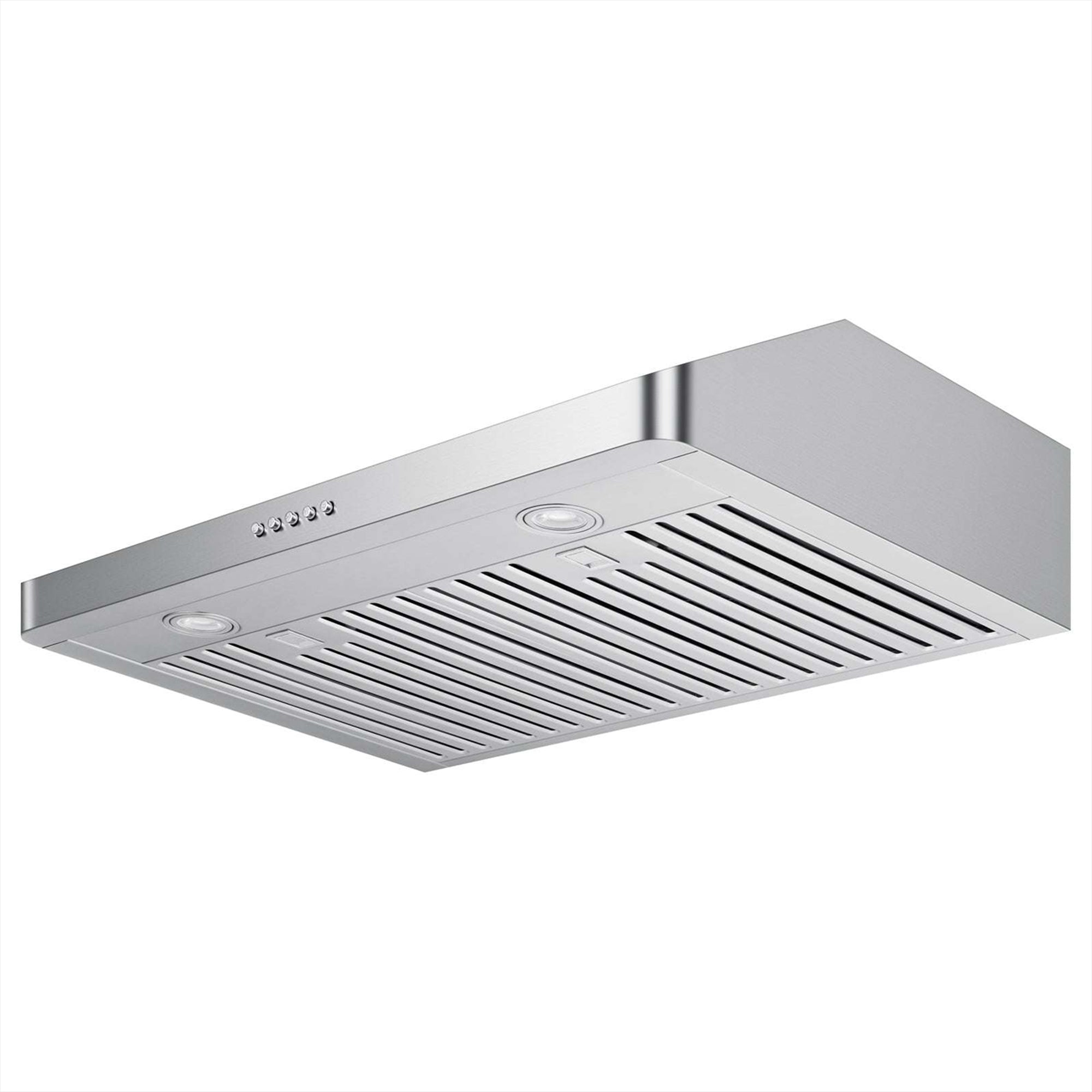 VICTORY Stainless Steel 36-Inch 600 CFM Under Cabinet Range Hood - Luna-M-36
