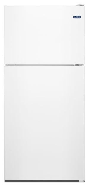 Maytag 33" 21 Cu. Ft. White Top-Freezer Refrigerator - MRT311FFFH