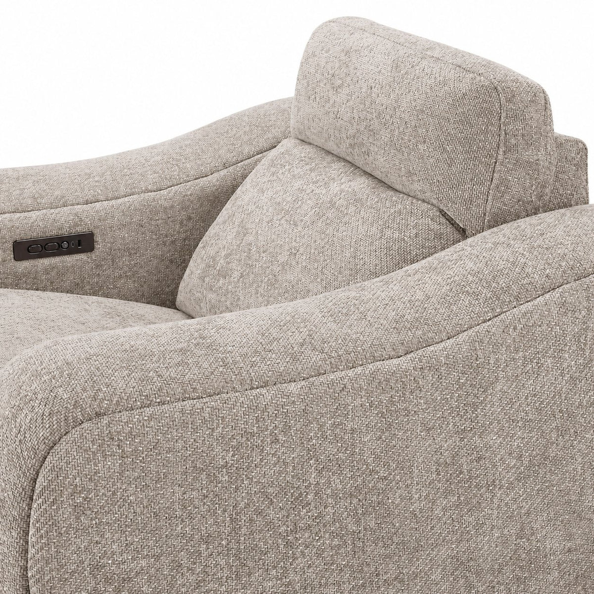 Madison Dual Power Recliner - Beige