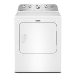 Maytag White Steam Gas Dryer (7.0 Cu. Ft.) with Pet Pro Option - MGD5605RW