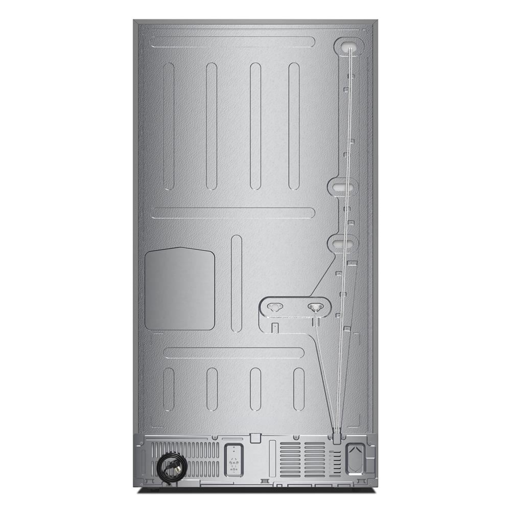 Maytag 36" 31.0 Cu. Ft. Fingerprint-Resistant Stainless Steel French Door Bottom Mount Refrigerator with Ice and Water – MRFF4336TZ