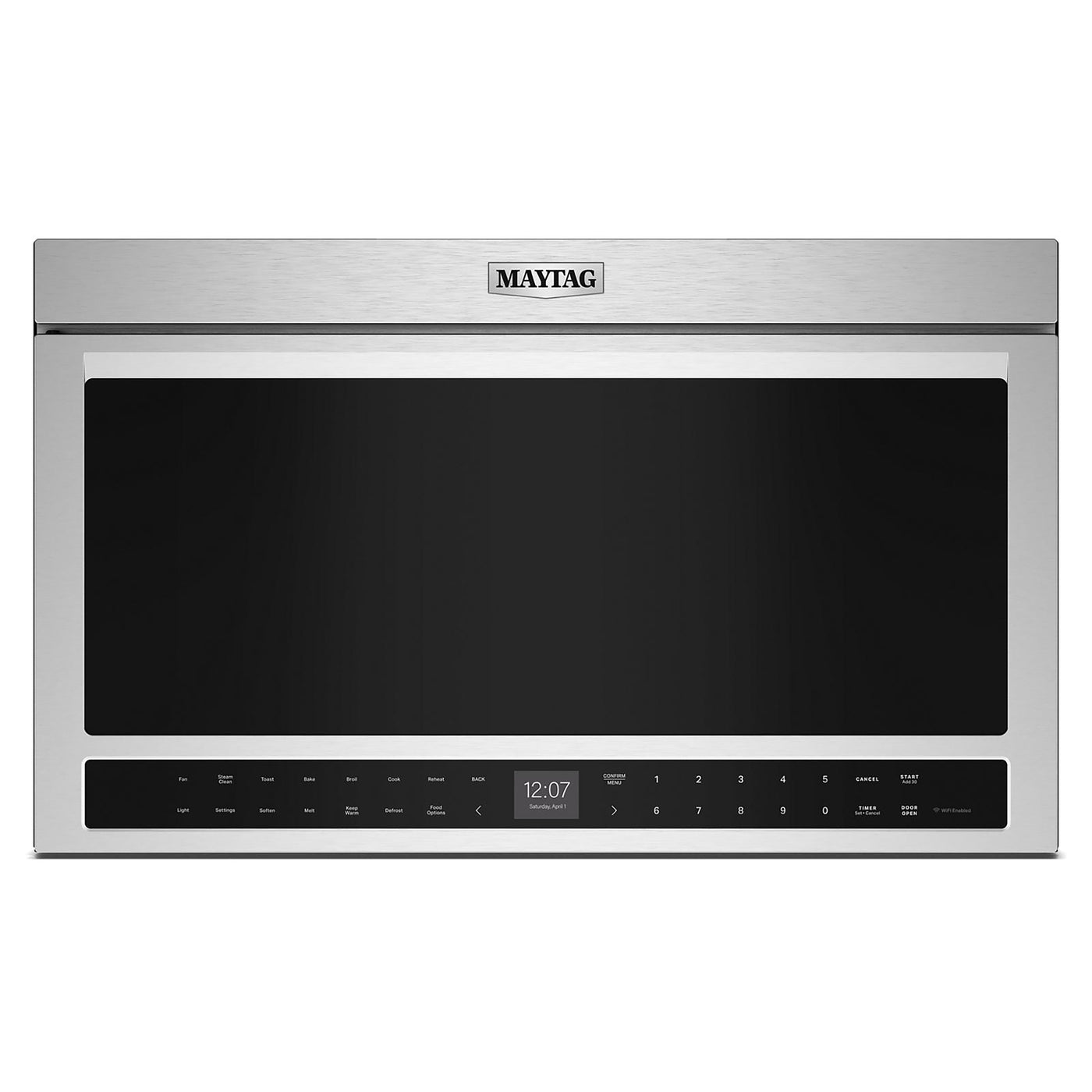 Maytag Fingerprint Resistant Stainless Steel Over-the-Range Microwave (1.1 Cu Ft) - YMMMF8030PZ