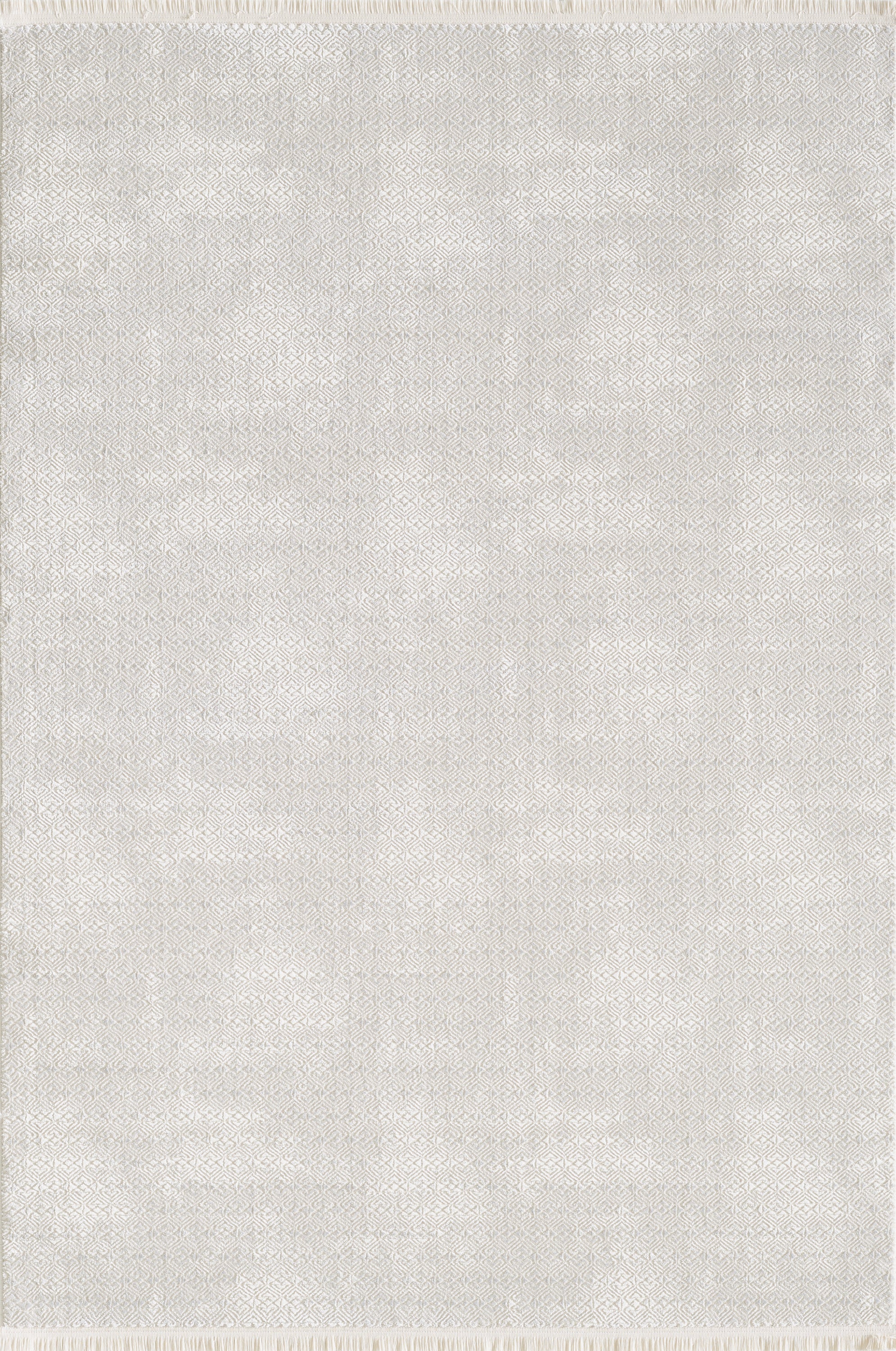 Merinos Novolini 6'6" x 9'5" Area Rug - Light Grey, White