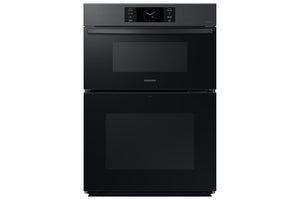 Samsung BESPOKE Black Stainless Steel Combination Wall Oven (7 cu. ft) - NQ70CG700DMTAA