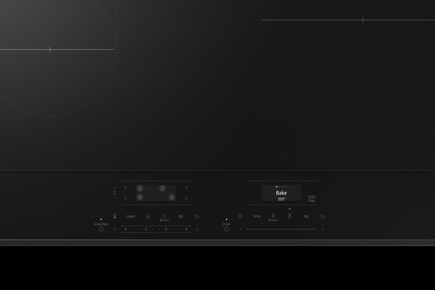 Samsung BESPOKE Stainless Steel Fan Convection Induction Slide In Range with Air Fry (6.3cu.ft.) - NSI6DG9300SRAC