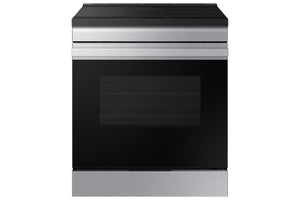 Samsung BESPOKE Stainless Steel Fan Convection Induction Slide In Range with Air Fry (6.3cu.ft.) - NSI6DG9300SRAC