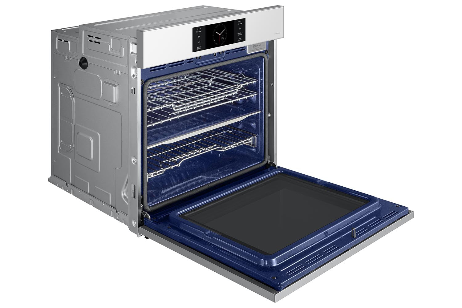 Samsung BESPOKE White Glass Single Oven (5.1 cu. ft) - NV51CB700S12AA