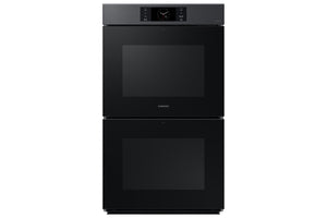 Samsung BESPOKE Matte Black Double Wall Oven (10.2 cu. ft) - NV51CG700DMTAA