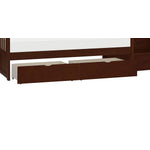Noelle Bunk Bed Pair of Storage Drawers - Dark Cherry