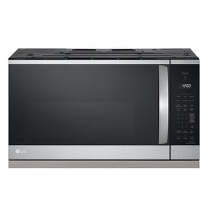 LG Platinum Silver Steel Smart Wi-Fi Enabled Over-the-Range Microwave with ExtendaVent® 2.0 & EasyClean® (2.1 cu. ft.) - MVEL2125F