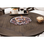 Paradise Trail - Outdoor Fire Pit Table - Medium Brown