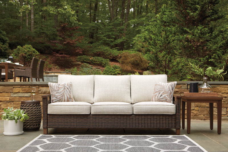 Paradise Trail - Outdoor Sofa - Medium Brown | Leon's