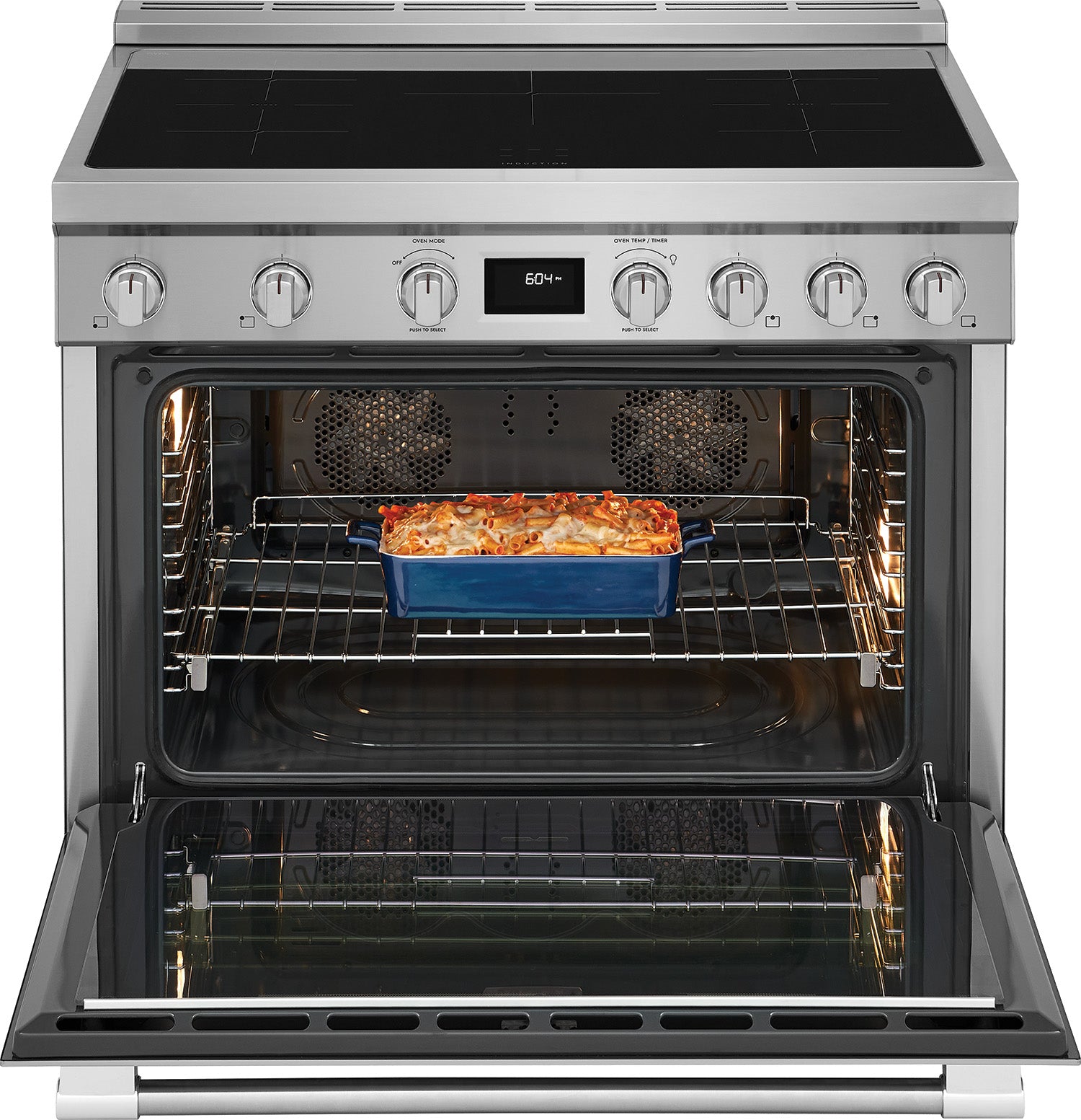 Frigidaire Professional Smudge-Proof Stainless Steel 36" Induction Freestanding Range (4.4 Cu. Ft) - PCFI3670AF