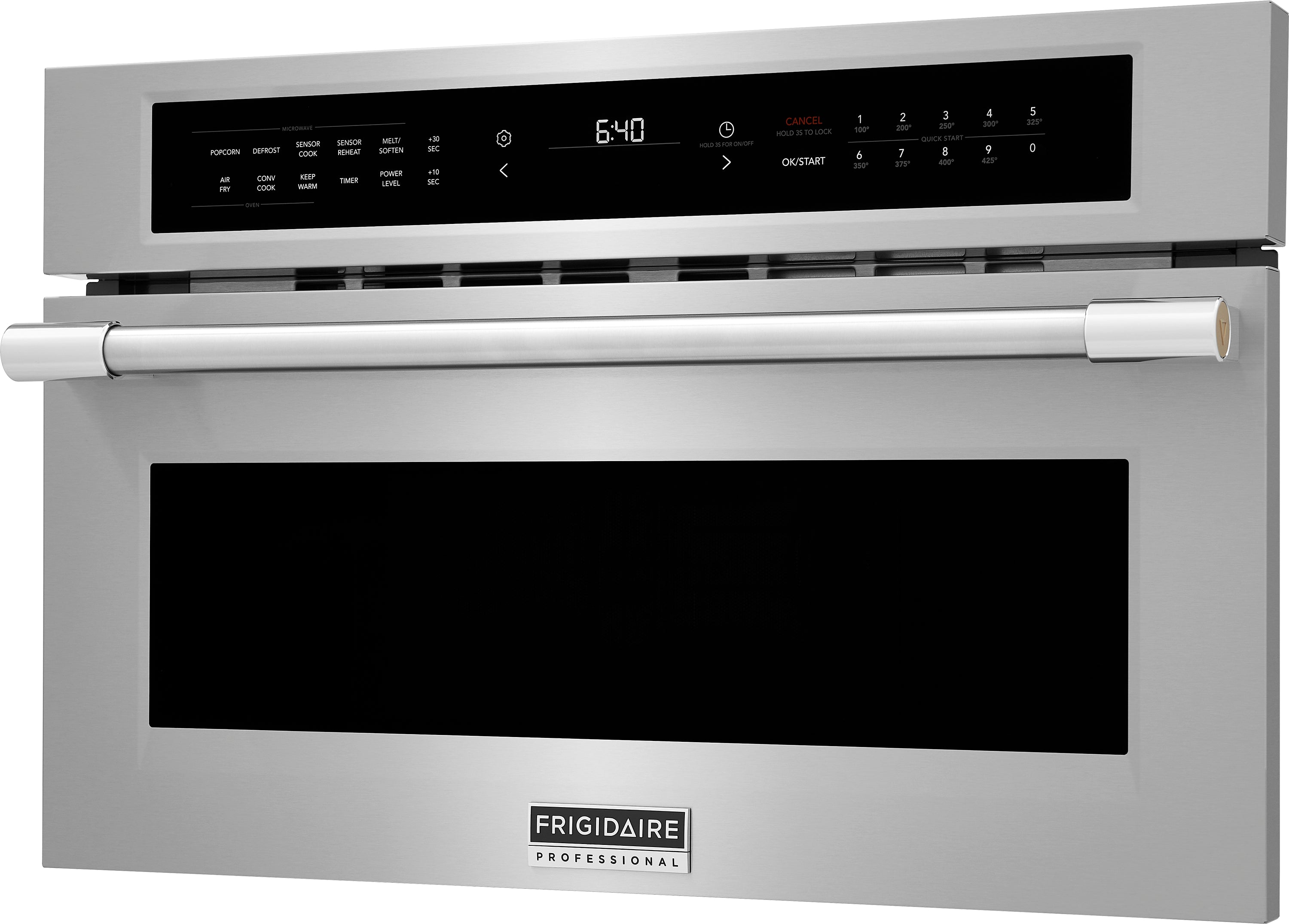 Frigidaire Professional Stainless Steel 30" Built-In Convection Microwave Oven with Air Fry - PMBD3081BF