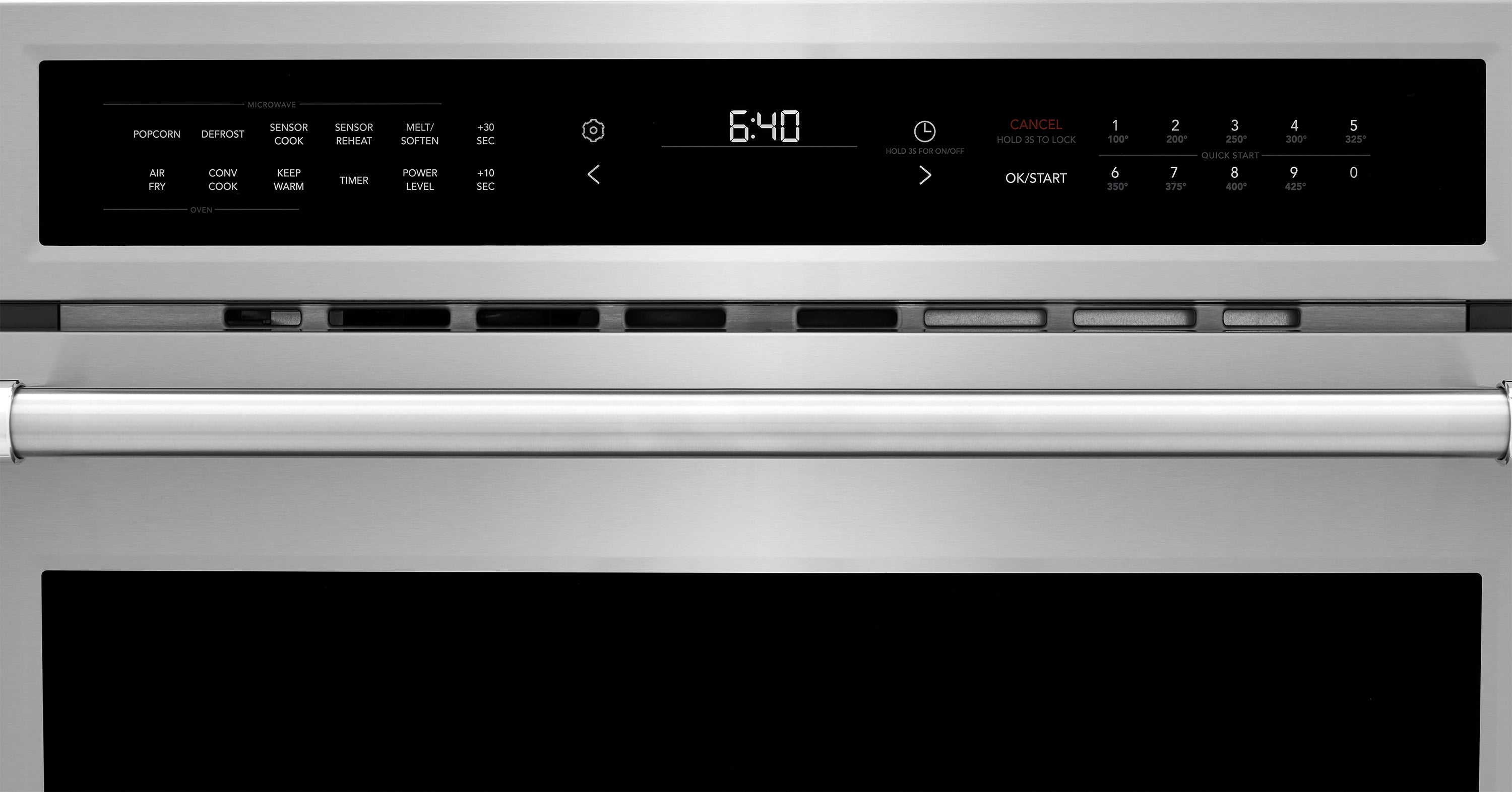 Frigidaire Professional Stainless Steel 30" Built-In Convection Microwave Oven with Air Fry - PMBD3081BF