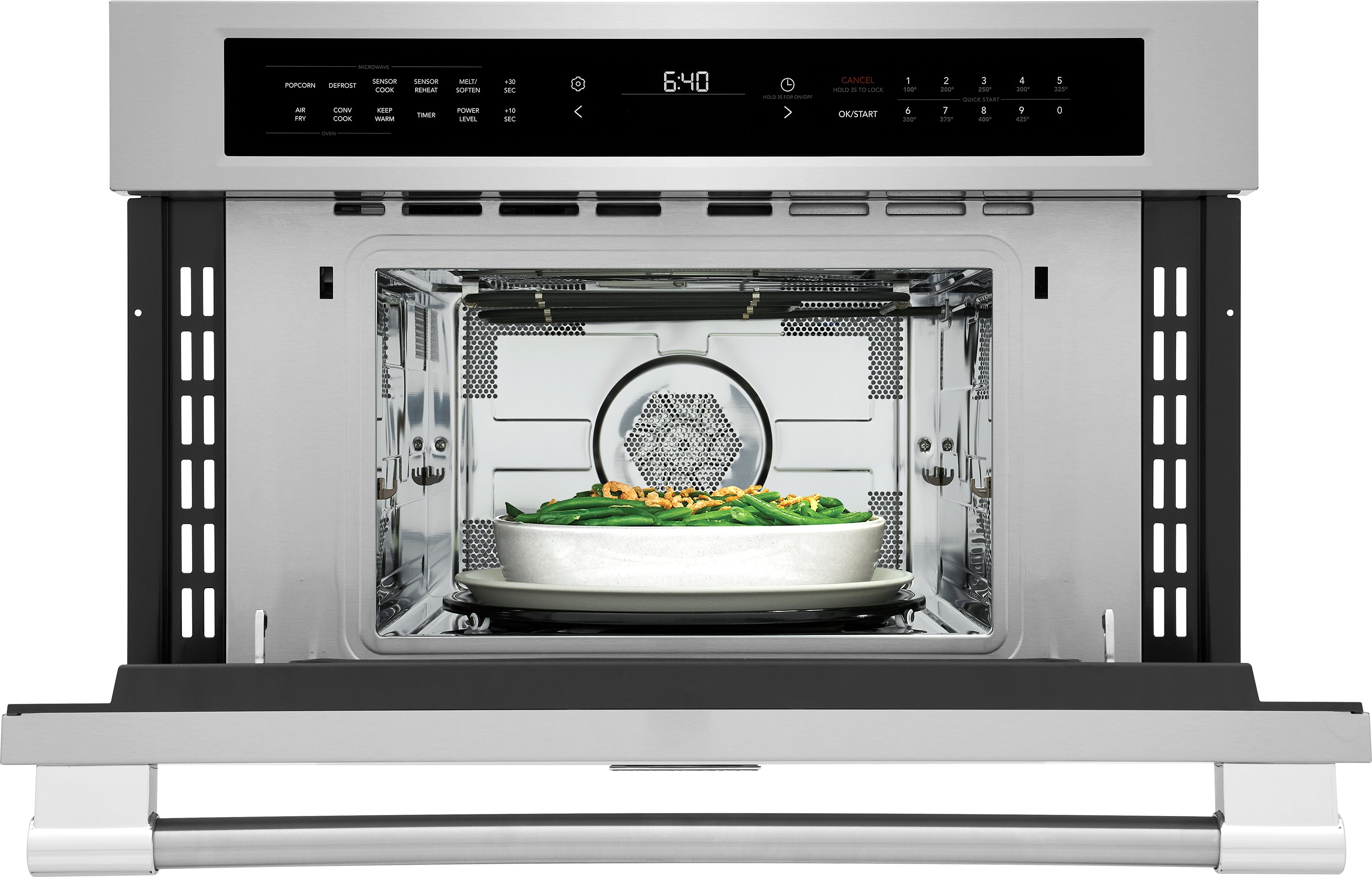 Frigidaire Professional Stainless Steel 30" Built-In Convection Microwave Oven with Air Fry - PMBD3081BF