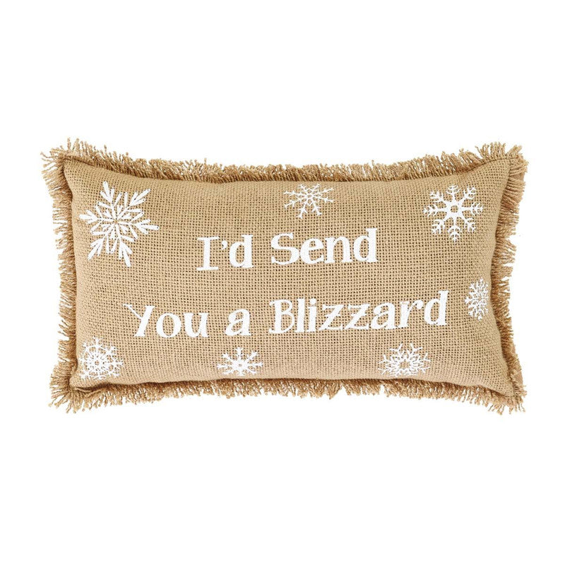 Pachon Burlap Decorative Cushion - Set of 2 - 7 x 13